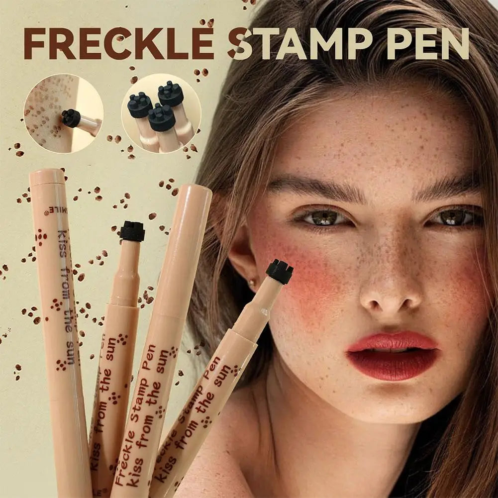Natural Fake Freckles Pen Waterproof Face Brown Eyeliner Spot Dot Pen Pen Waterproof Spot Makeup Makeup Dot Tool Pretend N6X6