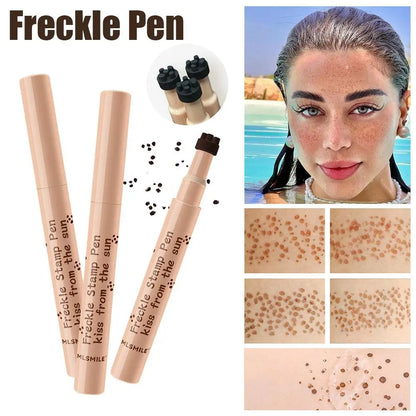Natural Fake Freckles Pen Waterproof Face Brown Eyeliner Spot Dot Pen Pen Waterproof Spot Makeup Makeup Dot Tool Pretend N6X6