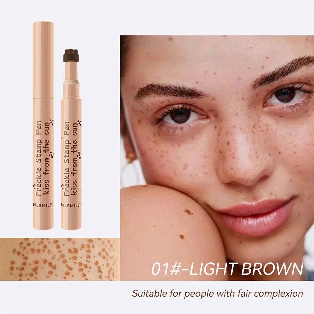 Natural Fake Freckles Pen Waterproof Face Brown Eyeliner Spot Dot Pen Pen Waterproof Spot Makeup Makeup Dot Tool Pretend N6X6