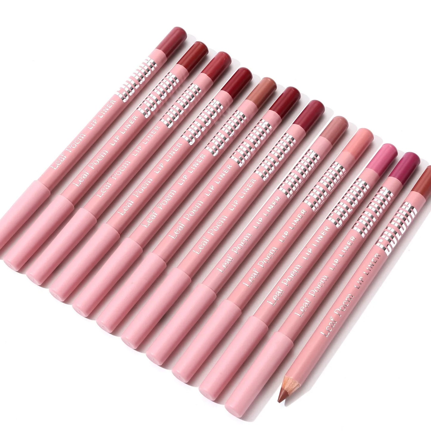 12Color Matte Lipliner Pencil Waterproof Plumping Stain Lipstick Natural Nude Pink Lip Liner Pro Outline The Lips Contour Makeup