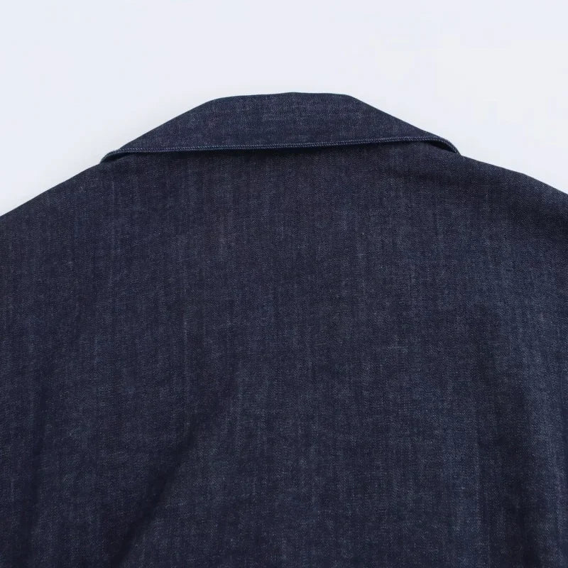 Vestido de mezclilla femenino primavera-verano casual, vestidos largos para mujeres, nueva moda 2025, manga corta fruncida