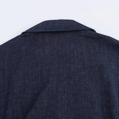 Vestido de mezclilla femenino primavera-verano casual, vestidos largos para mujeres, nueva moda 2025, manga corta fruncida